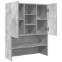 Armario de lavadora gris hormigón 70,5x25,5x90 cm de , Accesorios para lavadoras y secadoras - Ref: Foro24-856636, Precio: 60...