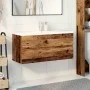 Mueble con lavabo integrado madera envejecida 91x39,5x49 cm de , Tocadores de baño - Ref: Foro24-3328927, Precio: 300,41 €, D...