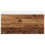 Mueble con lavabo integrado madera envejecida 91x39,5x49 cm de , Tocadores de baño - Ref: Foro24-3328927, Precio: 300,41 €, D...