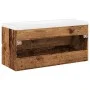 Mueble con lavabo integrado madera envejecida 91x39,5x49 cm de , Tocadores de baño - Ref: Foro24-3328927, Precio: 300,41 €, D...