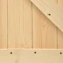 Puerta corredera con herrajes madera maciza de pino 90x210 cm de vidaXL, Puertas - Ref: Foro24-3057588, Precio: 347,81 €, Des...