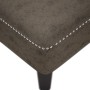 Tumbona almohada reposabrazo derecho cuero gris oscuro de , Divanes - Ref: Foro24-4009858, Precio: 163,20 €, Descuento: %