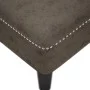 Tumbona almohada reposabrazo derecho cuero gris oscuro de , Divanes - Ref: Foro24-4009858, Precio: 160,75 €, Descuento: %