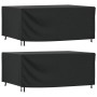 Cubiertas de muebles jardín 2uds impermeable 420D 225x143x90cm de , Fundas para muebles de jardín - Ref: Foro24-3196430, Prec...