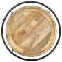 Mesa auxiliar madera maciza de mango Ø55x83 cm de , Mesas auxiliares - Ref: Foro24-4013509, Precio: 105,56 €, Descuento: %