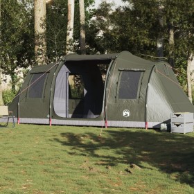 Tienda de campaña túnel para 4 personas impermeable verde oliva de , Tiendas de campaña - Ref: Foro24-4009413, Precio: 255,58...