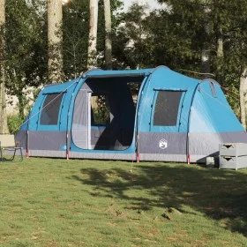 Tienda de campaña túnel para 4 personas impermeable azul de , Tiendas de campaña - Ref: Foro24-4009411, Precio: 236,68 €, Des...