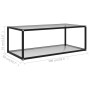 Mesa de centro transparente vidrio templado 100x50x35 cm de vidaXL, Mesas de centro - Ref: Foro24-322897, Precio: 93,71 €, De...