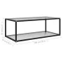 Mesa de centro transparente vidrio templado 100x50x35 cm de vidaXL, Mesas de centro - Ref: Foro24-322897, Precio: 91,81 €, De...