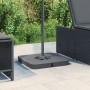 Juego bases de sombrilla 4 uds para parasol cruzado PP 100 kg de , Bases para sombrillas - Ref: Foro24-847444, Precio: 84,23 ...