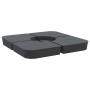 Juego bases de sombrilla 4 uds para parasol cruzado PP 100 kg de , Bases para sombrillas - Ref: Foro24-847444, Precio: 84,23 ...