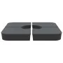 Juego bases de sombrilla 4 uds para parasol cruzado PP 100 kg de , Bases para sombrillas - Ref: Foro24-847444, Precio: 88,68 ...