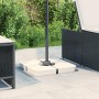 Juego bases de sombrilla 4 uds para parasol cruzado PP 100 kg de , Bases para sombrillas - Ref: Foro24-847446, Precio: 75,41 ...