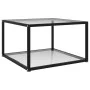 Mesa de centro transparente vidrio templado 60x60x35 cm de vidaXL, Mesas de centro - Ref: Foro24-322887, Precio: 82,81 €, Des...