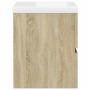Set de muebles de baño 2 pzas madera contrachapada roble Sonoma de , Muebles de baño - Ref: Foro24-3325032, Precio: 122,88 €,...