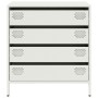 Aparador de acero laminado en frío blanco 68x39x73,5 cm de , Aparadores - Ref: Foro24-851291, Precio: 97,36 €, Descuento: %