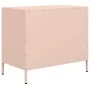 Aparador de acero laminado en frío rosa 68x39x58,5 cm de , Aparadores - Ref: Foro24-851293, Precio: 83,49 €, Descuento: %