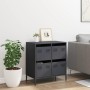 Aparador de acero laminado en frío antracita 68x39x73,5 cm de , Aparadores - Ref: Foro24-851258, Precio: 100,99 €, Descuento: %