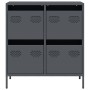 Aparador de acero laminado en frío antracita 68x39x73,5 cm de , Aparadores - Ref: Foro24-851258, Precio: 100,99 €, Descuento: %