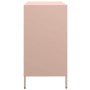 Aparador de acero laminado en frío rosa 68x39x73,5 cm de , Aparadores - Ref: Foro24-851287, Precio: 131,96 €, Descuento: %