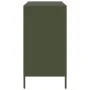Aparador de acero laminado en frío verde oliva 101,5x39x73,5 cm de , Aparadores - Ref: Foro24-851266, Precio: 132,54 €, Descu...