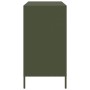 Aparador de acero laminado en frío verde oliva 101,5x39x73,5 cm de , Aparadores - Ref: Foro24-851266, Precio: 133,75 €, Descu...