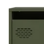 Aparador de acero laminado en frío verde oliva 101,5x39x73,5 cm de , Aparadores - Ref: Foro24-851266, Precio: 132,54 €, Descu...