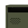 Aparador de acero laminado en frío verde oliva 101,5x39x73,5 cm de , Aparadores - Ref: Foro24-851266, Precio: 133,75 €, Descu...