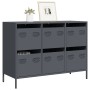 Aparador acero laminado en frío gris antracita 101,5x39x73,5 cm de , Aparadores - Ref: Foro24-851264, Precio: 133,90 €, Descu...