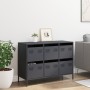 Aparador acero laminado en frío gris antracita 101,5x39x73,5 cm de , Aparadores - Ref: Foro24-851264, Precio: 133,90 €, Descu...