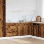 Armario bajo fregadero madera envejecida 80x46x81,5 cm de , Armarios de cocina - Ref: Foro24-856077, Precio: 78,17 €, Descuen...