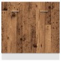 Armario bajo fregadero madera envejecida 80x46x81,5 cm de , Armarios de cocina - Ref: Foro24-856077, Precio: 78,17 €, Descuen...