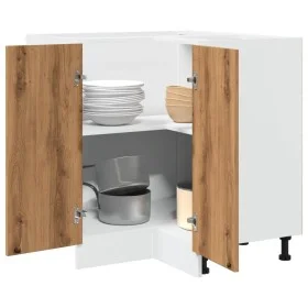 Armario cocina madera ingeniería roble artisan 75,5x75,5x81,5cm de , Armarios de cocina - Ref: Foro24-856096, Precio: 107,16 ...