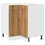 Armario cocina madera ingeniería roble artisan 75,5x75,5x81,5cm de , Armarios de cocina - Ref: Foro24-856096, Precio: 107,16 ...
