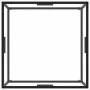 Mesa de centro negra con vidrio templado 80x80x35 cm de vidaXL, Mesas de centro - Ref: Foro24-322875, Precio: 93,05 €, Descue...
