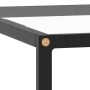 Mesa de centro negra con vidrio templado 80x80x35 cm de vidaXL, Mesas de centro - Ref: Foro24-322875, Precio: 93,05 €, Descue...