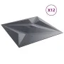 Paneles de pared 12 uds XPS estrella gris 50x50 cm 3 m² von , Wandverkleidung - Ref: Foro24-4100068, Preis: 34,22 €, Rabatt: %