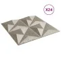 Paneles de pared 24 uds XPS origami Beton 50x50 cm 6 m² de , Recubrimiento de paredes - Ref: Foro24-4100063, Precio: 58,37 €,...