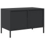 Mueble para TV acero laminado en frío negro 68x39x43,5 cm de , Muebles TV - Ref: Foro24-851316, Precio: 66,60 €, Descuento: %