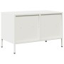 Mueble para TV acero laminado en frío blanco 68x39x43,5 cm de , Muebles TV - Ref: Foro24-851321, Precio: 69,85 €, Descuento: %