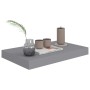 Estantes flotantes de pared 2 uds MDF gris 40x23x3,8 cm de vidaXL, Estantes y estanterías - Ref: Foro24-323848, Precio: 28,39...