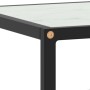 Mueble para TV negro con vidrio de mármol blanco 100x40x40 cm de vidaXL, Muebles TV - Ref: Foro24-322857, Precio: 74,46 €, De...