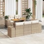 Juego de sofás jardín con cojines 6 pzas ratán sintético beige de , Conjuntos de jardín - Ref: Foro24-3327327, Precio: 553,22...