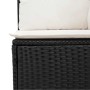 Set de muebles de jardín 5 pzas y cojines ratán sintético negro de , Conjuntos de jardín - Ref: Foro24-3327367, Precio: 379,3...