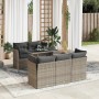 Set de muebles de jardín 6 pzas y cojines ratán sintético gris de , Conjuntos de jardín - Ref: Foro24-3326101, Precio: 431,21...