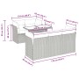 Set de muebles de jardín 6 pzas y cojines ratán sintético gris de , Conjuntos de jardín - Ref: Foro24-3326101, Precio: 431,21...