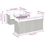 Set de sofás de jardín 6 pzas y cojines ratán sintético gris de , Conjuntos de jardín - Ref: Foro24-3326103, Precio: 483,94 €...