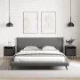 Mesitas de noche 2 uds acero negra 35x39x43,5 cm by , Nightstands - Ref: Foro24-851245, Price: 70,35 €, Discount: %