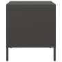 Mesitas de noche 2 uds acero negra 35x39x43,5 cm de , Mesitas de noche - Ref: Foro24-851245, Precio: 71,47 €, Descuento: %