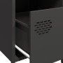 Mesitas de noche 2 uds acero negra 35x39x43,5 cm de , Mesitas de noche - Ref: Foro24-851245, Precio: 71,47 €, Descuento: %